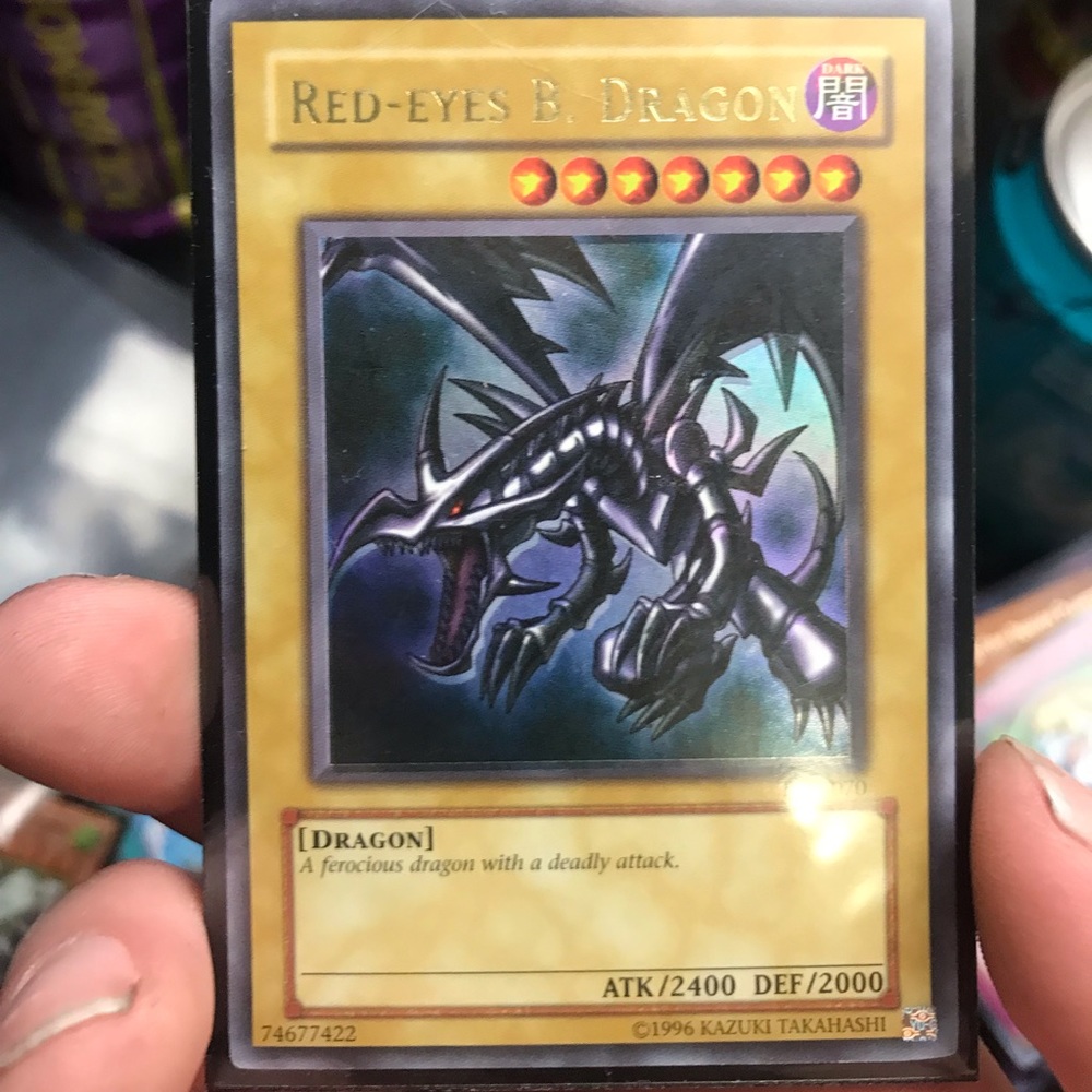 Original Red Eyes Black Dragon from the LOB